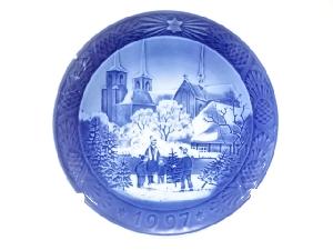 ROYAL COPENHAGEN　ロイヤルコペンハーゲン　「ロスキレ大聖堂」　イヤープレート　1997年